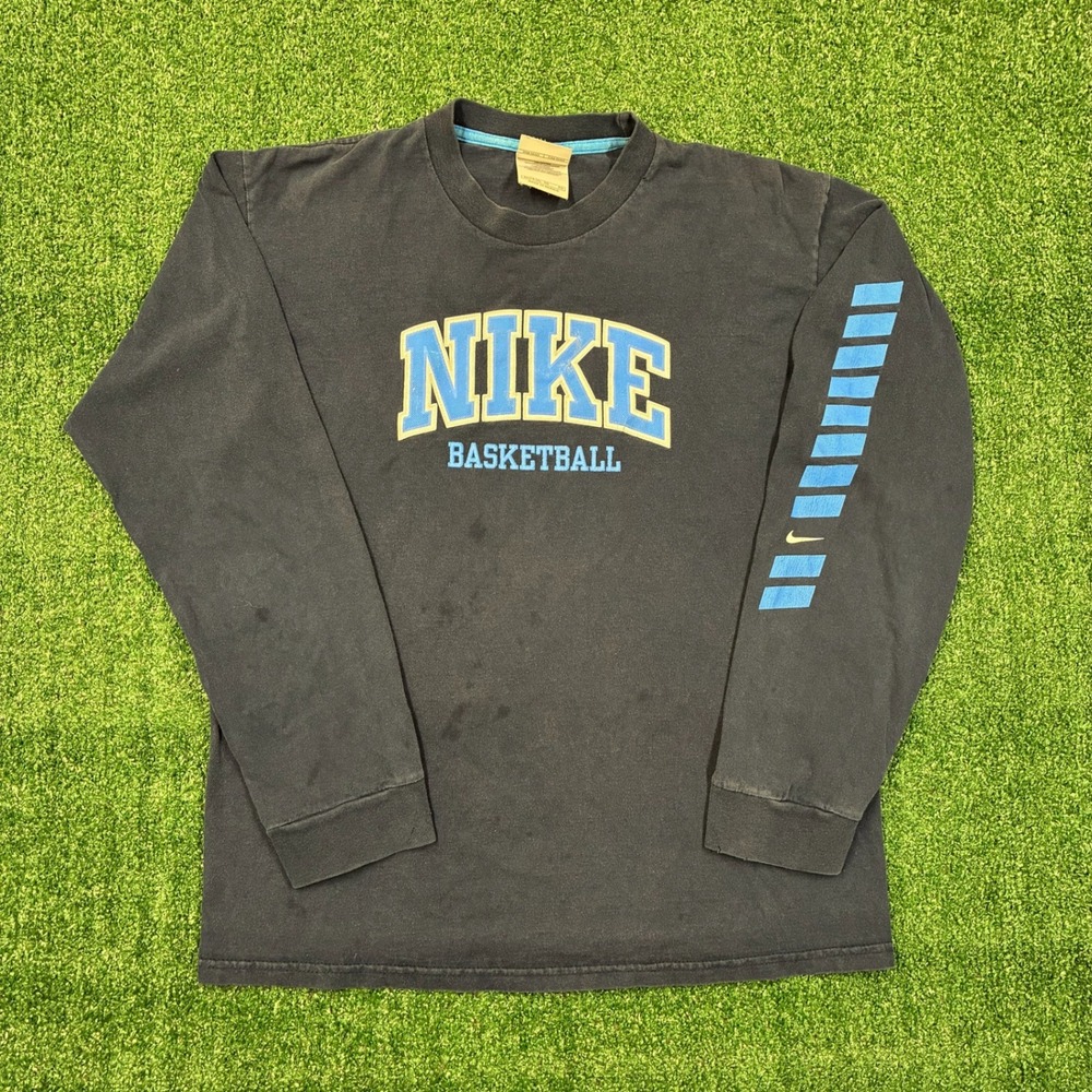 Vintage 2000's Nike Basketball T-shirt Long‎ Sleeve